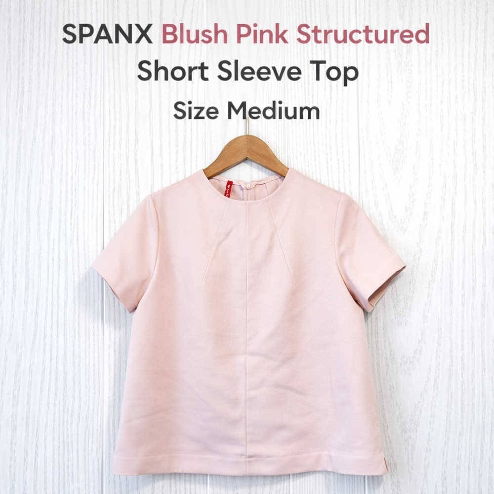 SPANX The Perfect Funnel Top Pale Pink Size M